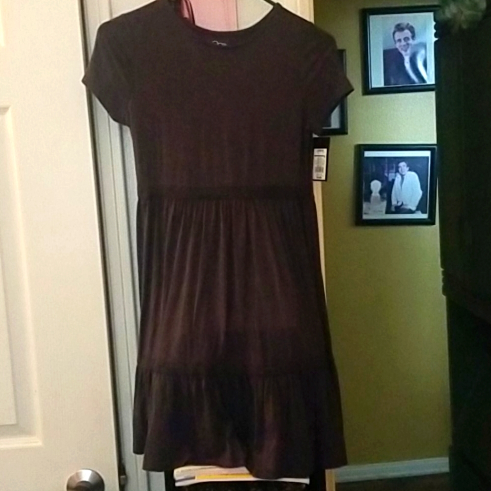 Dark gray girls dress